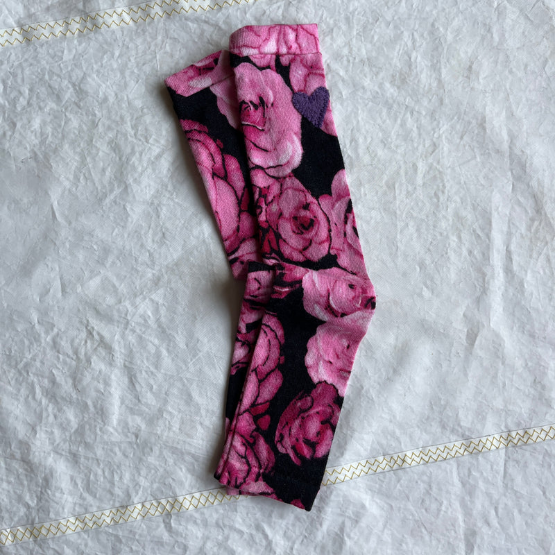 pink floral sleeves