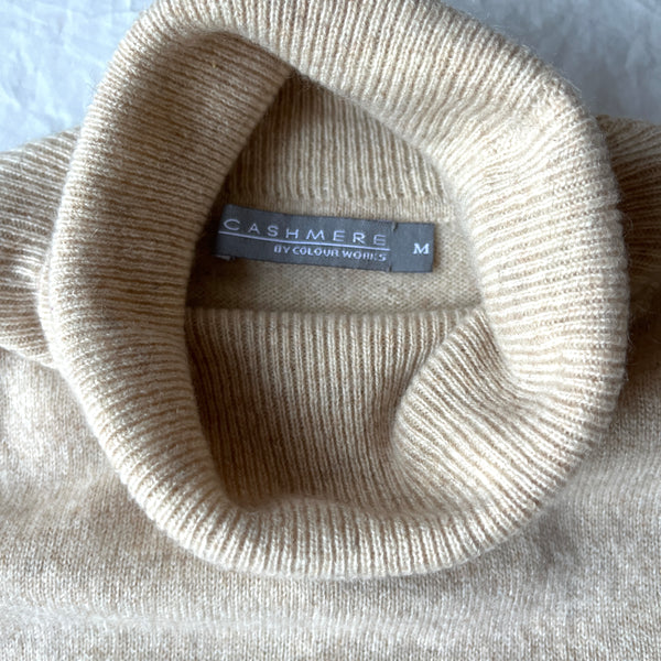 Colourworks cashmere sweater tank in M