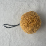 reclaimed yarn pompoms