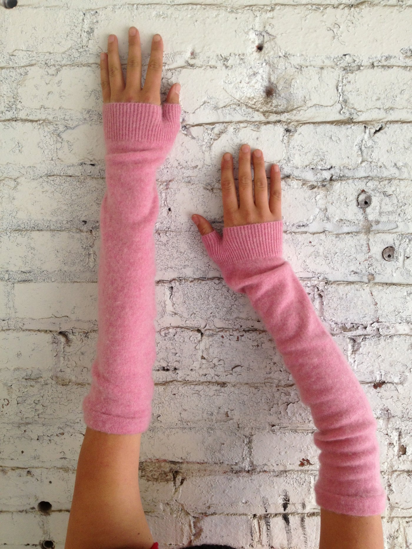 rurumu:♡ weave yarn arm warmers♡pink arm warmers ︱ sartoria – sartoria