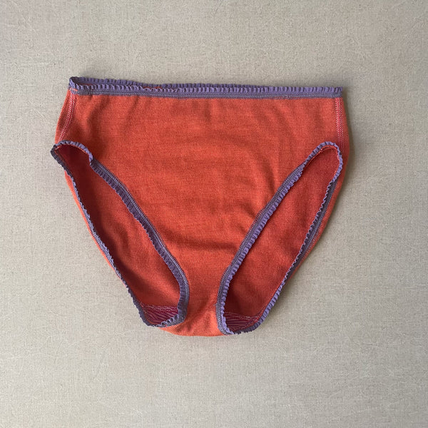 dark orange undie in S