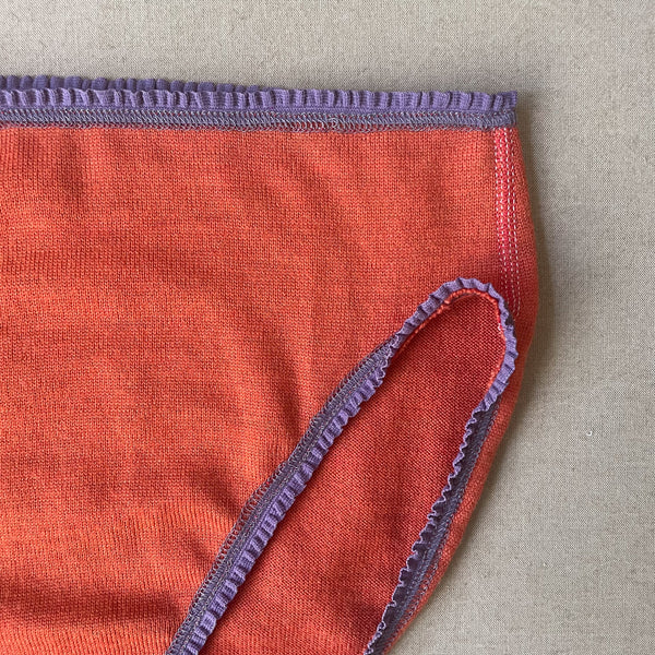 dark orange undie in S