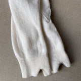 creamy ivory arm warmers