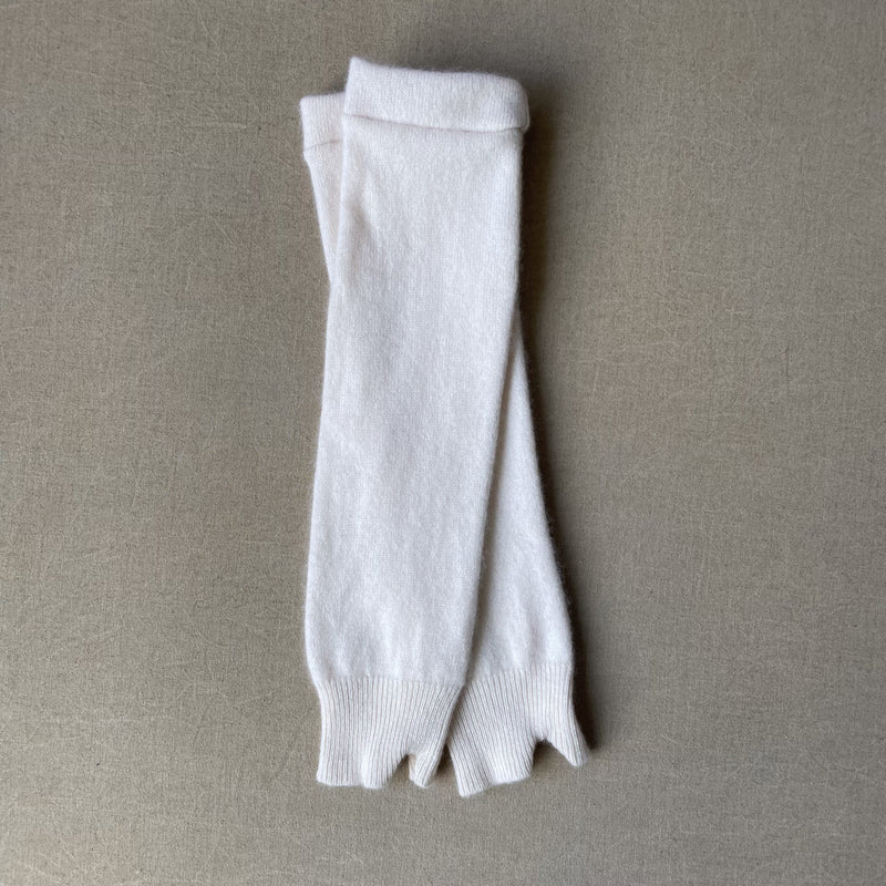 ivory arm warmers