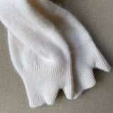 ivory arm warmers