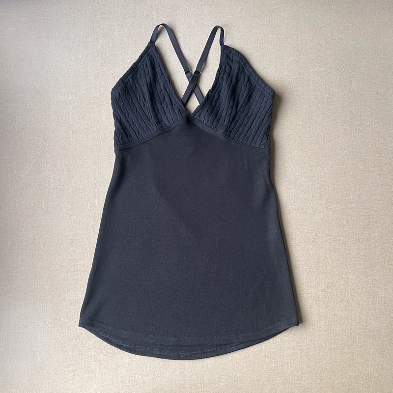 black camisole in L