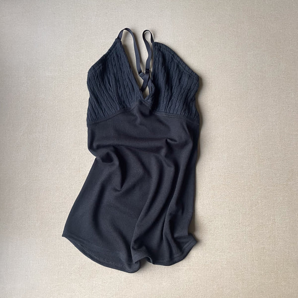 black camisole in L