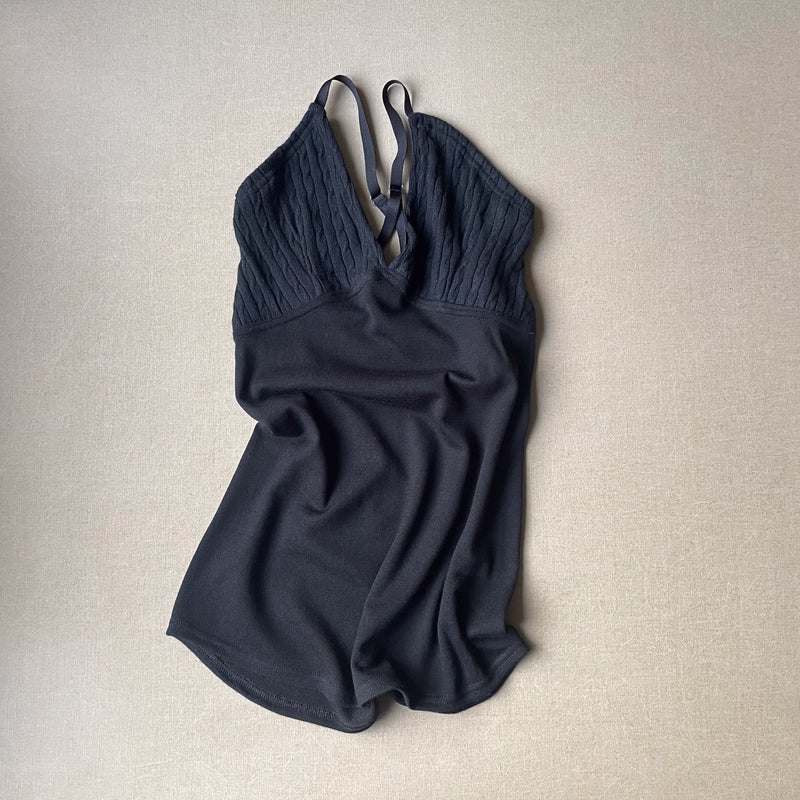black camisole in L
