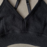 black bralette in L
