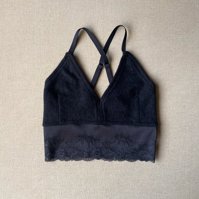 black bralette in S