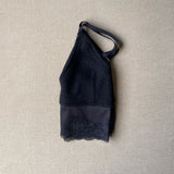 black bralette in S