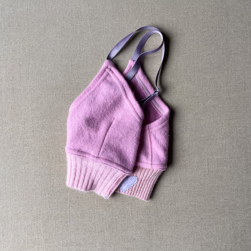 soft pink bralette in S