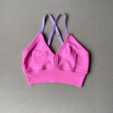 fluro pink bralette in M