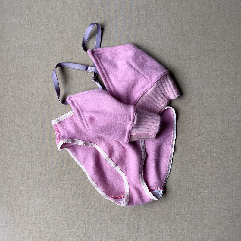 soft pink bralette in S