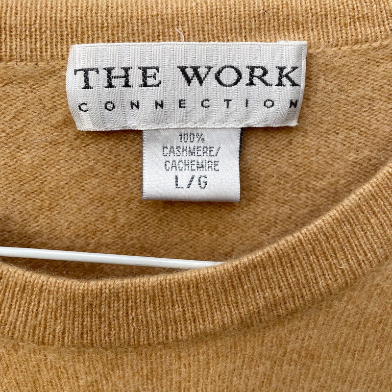 The Work Connection cashmere sweater in L