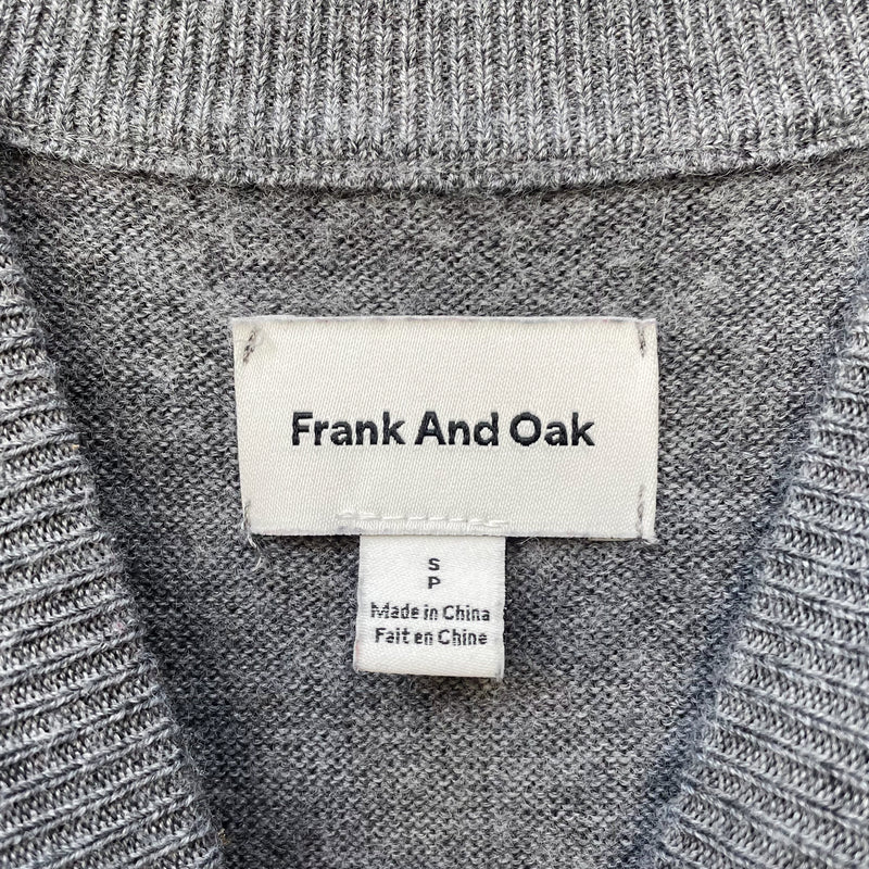 Frank & Oak merino wool tunic in S