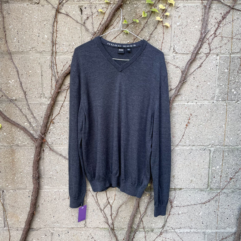 Hugo Boss merino wool sweater in XL