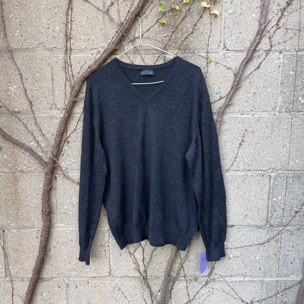 STNS vintage merino wool blend sweater in XL