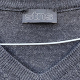 STNS vintage merino wool blend sweater in XL