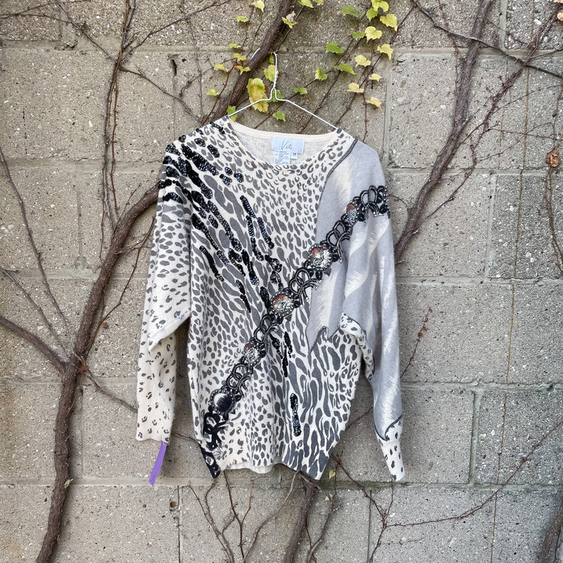 Viti vintage wool blend sweater in M