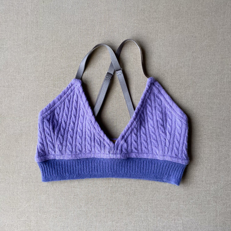 light lavender bralette in S