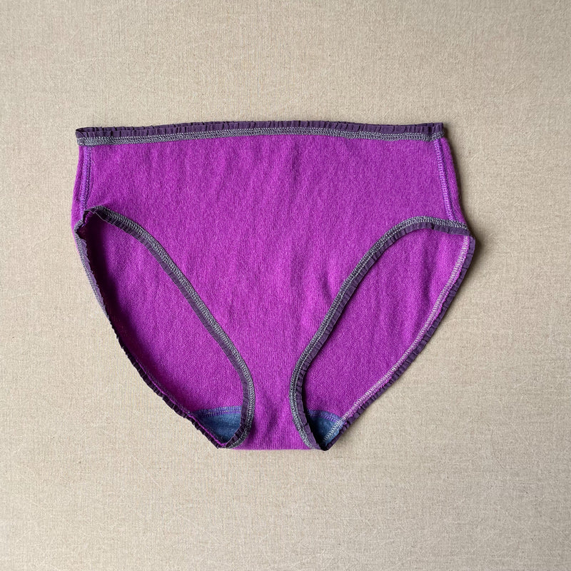 dark magenta undie in S