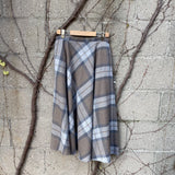 Tan Jay wool blend skirt in size 10