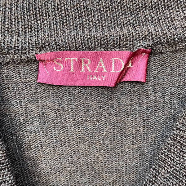 Strada crew neck sweater in L