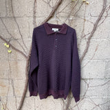 Modango textured wool blend sweater in L
