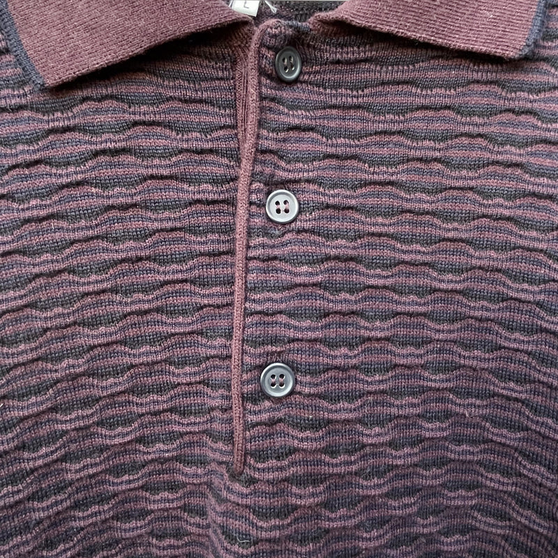 Modango textured wool blend sweater in L
