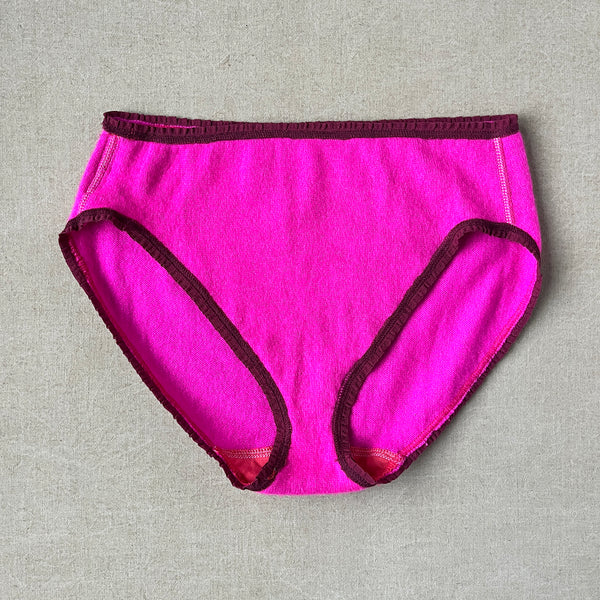 fuchsia undie in S