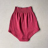 fire brick red hi waist undie in M