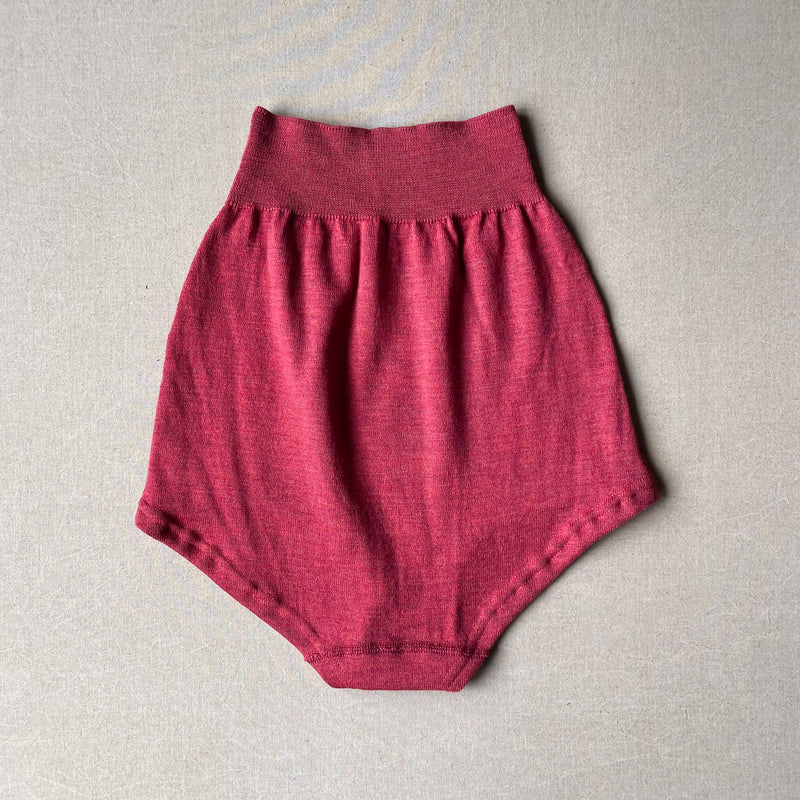 fire brick red hi waist undie in M
