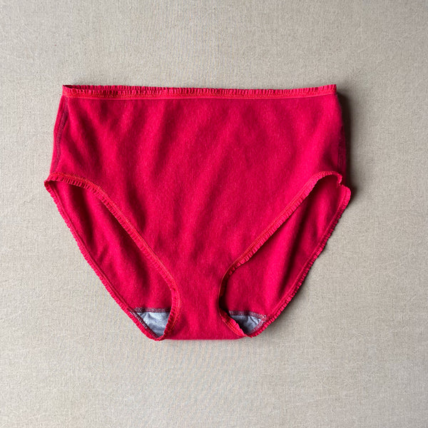 bright red undie in L