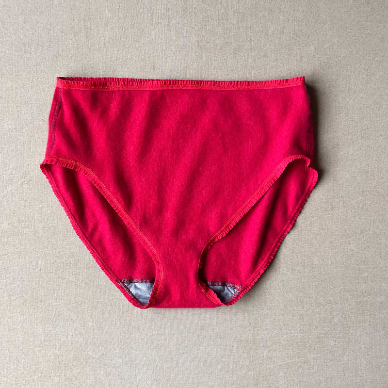 bright red undie in L