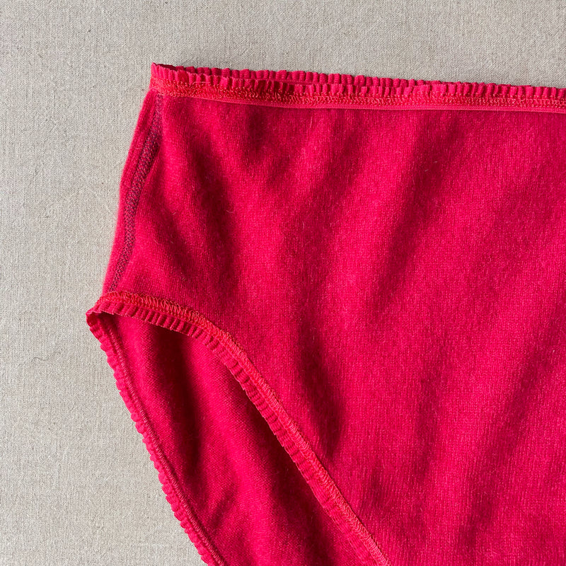 bright red undie in L