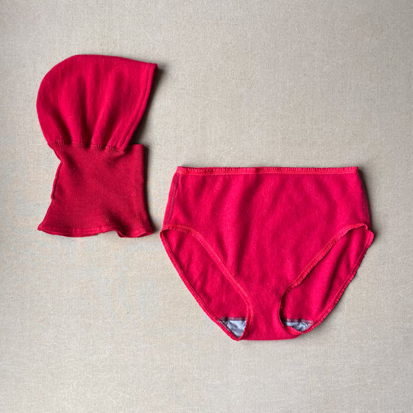 bright red undie in L