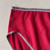 brick red undie in XL