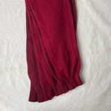 sweater arms - reds