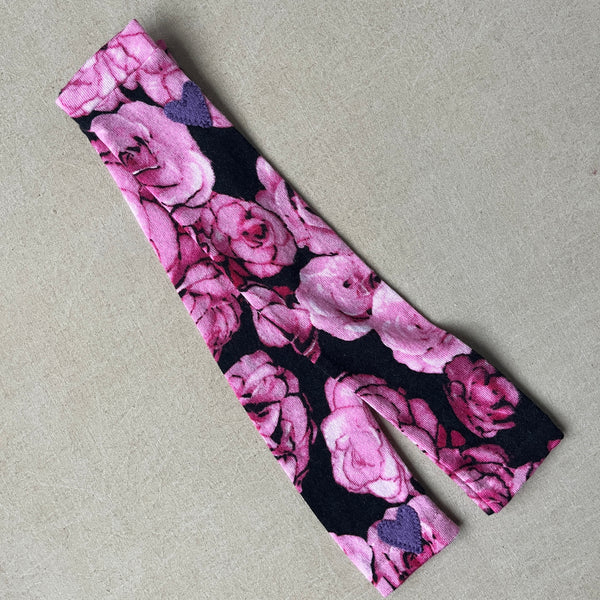 pink rose pattern full length sleeves