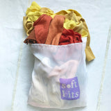 1 lb fine knit cashmere + merino wool scraps
