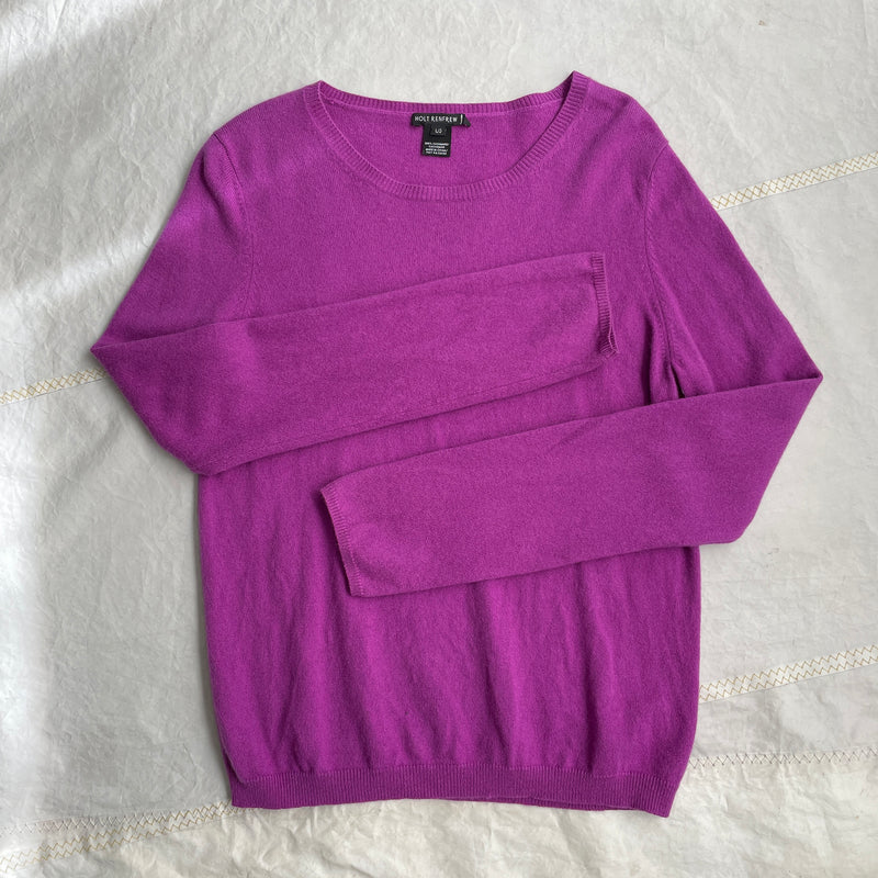 project sweaters - purples