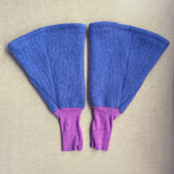 periwinkle & orchid cuffs