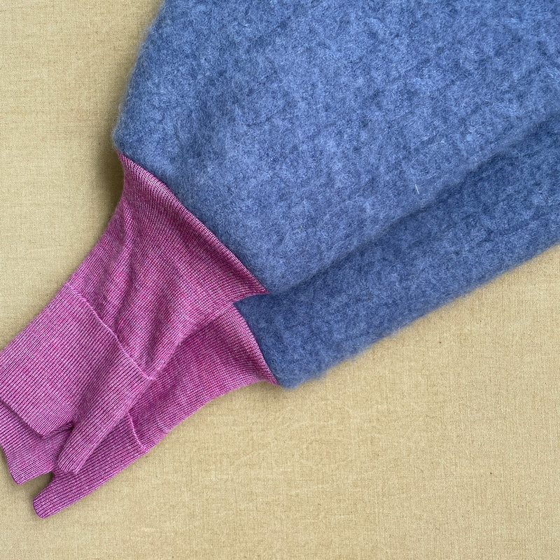 periwinkle & orchid cuffs