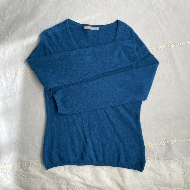 project sweaters - blues