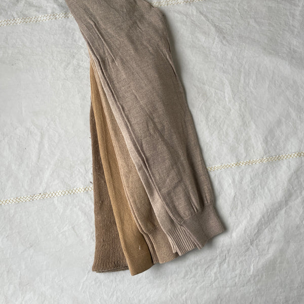 sweater arms - browns